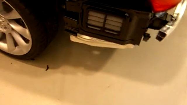 2007 Lorinser Mercedes Benz S550 Exhaust with one muffler removed смотреть онлайн