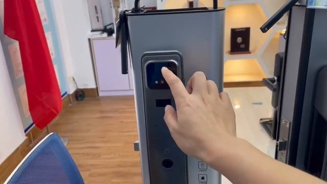 3d face recognition smart door lock with camera or without work with Tuya smart wifi смотреть онлайн