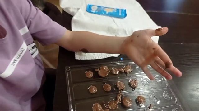 #Конфеты #шоколадные в формы от адвент-календаря. 😋 смотреть онлайн