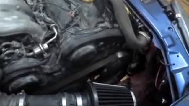 Opel calibra 2.5 V6 First start after swap смотреть онлайн