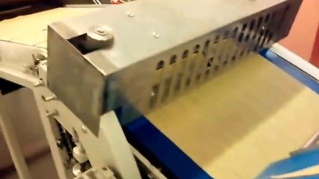 Станция хлебцов, галет или лаваша из крутого теста от РостПищМаш смотреть онлайн