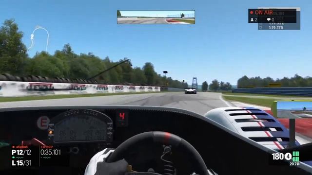 Project Cars / Radical Cup Round 7 at Watkins Glen short / Race смотреть онлайн