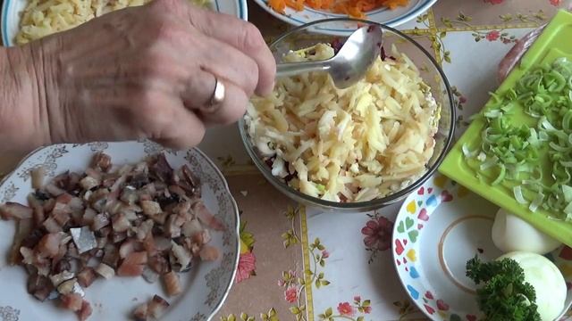 Свидание на кухне, салат " Потёртая шубка". смотреть онлайн