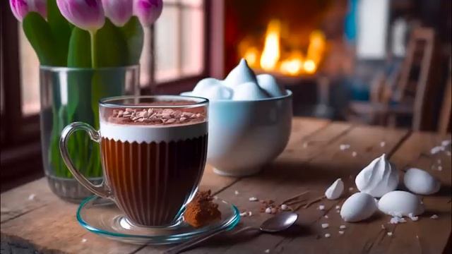 Funk Jazz ☕ Great March Jazz & Bossa Nova Smooth Spring to study, work and relax смотреть онлайн