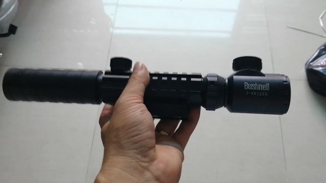 Ống ngắm Bushnell 3-9x32 EG Xương cá gắn đèn pin laser ok смотреть онлайн