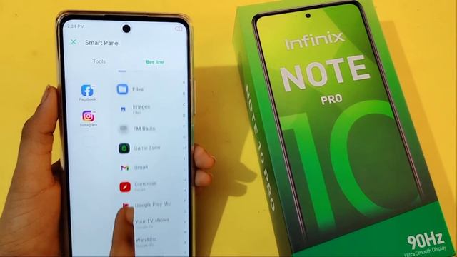 infinix note 10 Pro smart sidebar full setting | how to use smart panel | smart sidebar kaise karen смотреть онлайн