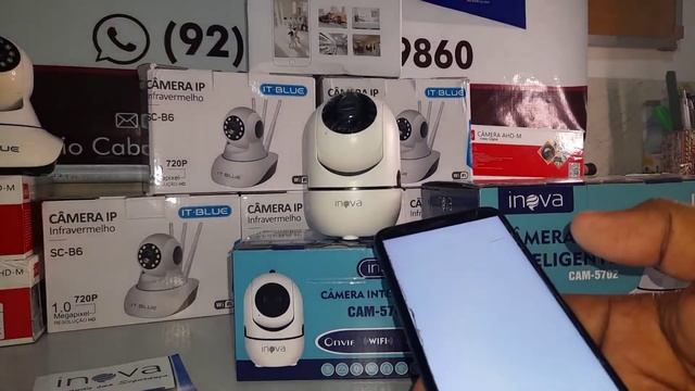YCC 365 Plus - Configurando câmera inteligente da marca inova смотреть онлайн