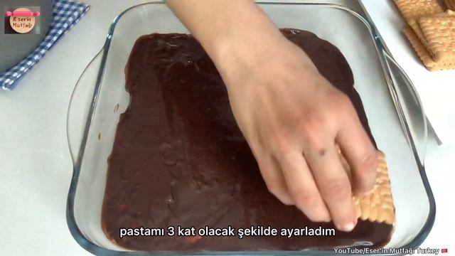 DÜNYANIN EN KOLAY VE EN LEZZETLİ PASTA TARİFİ 🔝 PETİBÖR BİSKÜVİLİ PASTA TARİFİ / Sütlü tatlılar смотреть онлайн