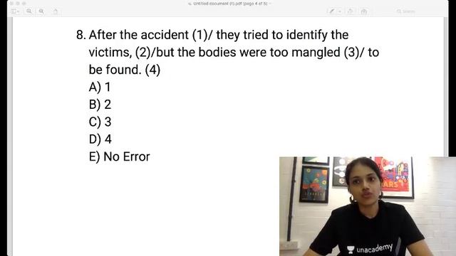 Important Error Detections for SSC CGL 2018 Tier - 1 | English Part 5 смотреть онлайн