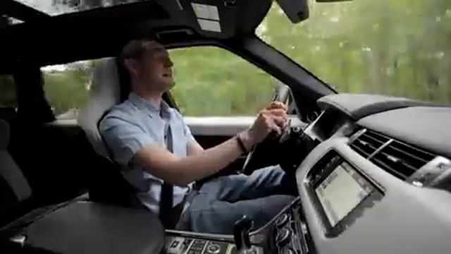 Range Rover Sport SVR first drive review смотреть онлайн