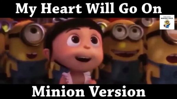My Heart Will Go On - Celine Dion (Minions Cover)🎵