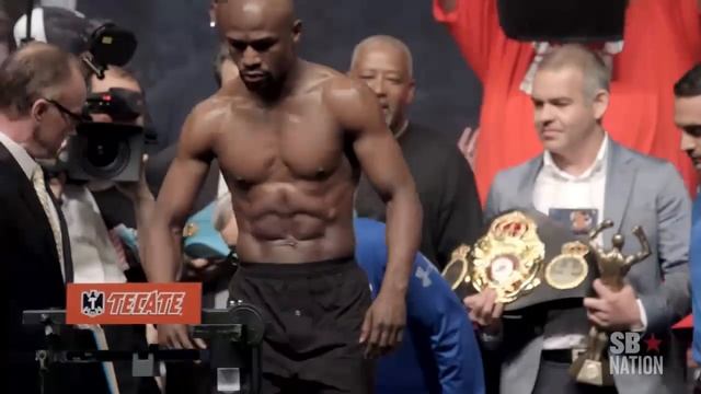 Mayweather vs. Pacquiao Weigh-Ins: Floyd Mayweather vs. Manny Pacquiao смотреть онлайн