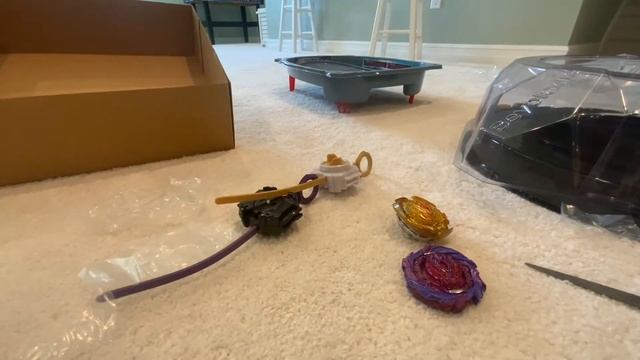 Beyblade Burst DB B-190 All-in One Battle Set Unboxing and Review! смотреть онлайн