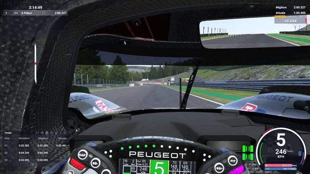 LMU Hotlap | Peugeot 9X8 @ Spa | P3 | Le Mans Ultimate