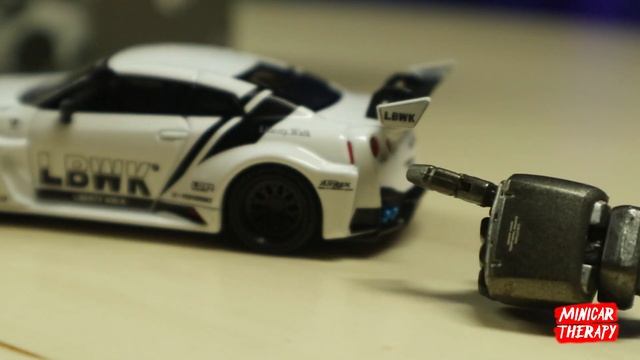 UNBOXING REVIEW MINI GT NISSAN GTR LB SILHOUETTE WORKS GT WHITE LBWK ❗❤😍 смотреть онлайн