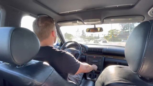 2002 Audi S4 Nogaro Driving Video смотреть онлайн