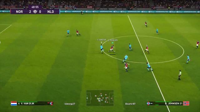 Bearkr87s live PS4-broadcasting eFootball PES 2020. Eeuro mini leauge vs LB-GAMESZ (kdeesp27), ++ смотреть онлайн