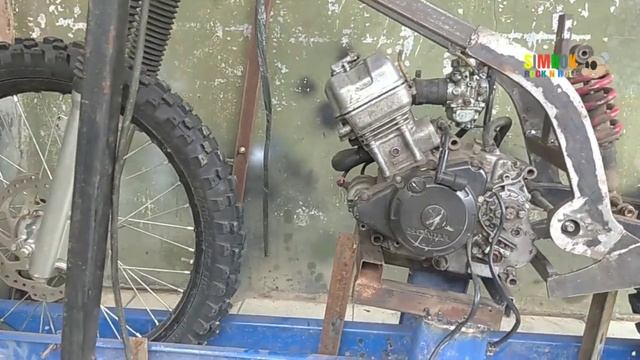 RANGKA TRIAL MESIN HONDA CS 1 (Part 1 ) смотреть онлайн