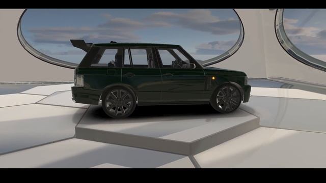 Range Rover Supercharged 2013 3D Model Review | SCORPYAZILIMMARKET.COM - 3D MODEL SHOP смотреть онлайн