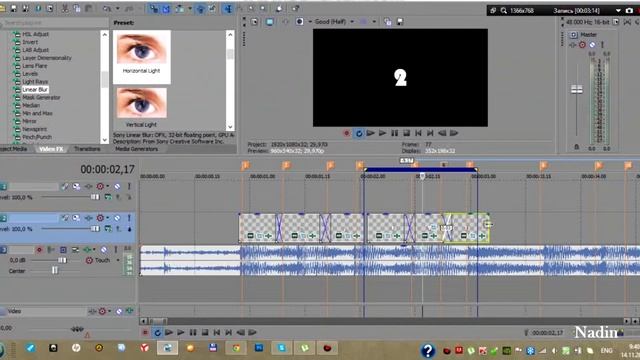 SONY VEGAS TEXT. переходы в тексте смотреть онлайн