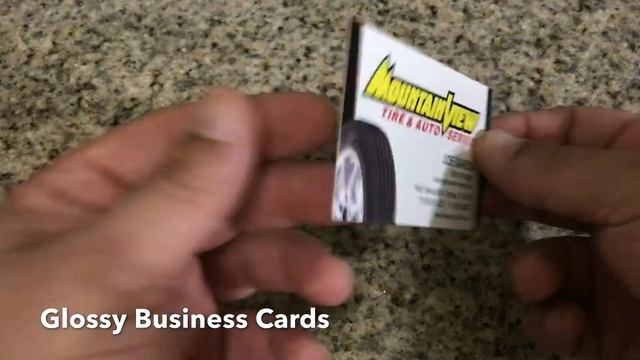 Glossy Business Cards смотреть онлайн