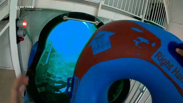 WATER SLIDE at Aqua Boulevard in Paris (4K) смотреть онлайн