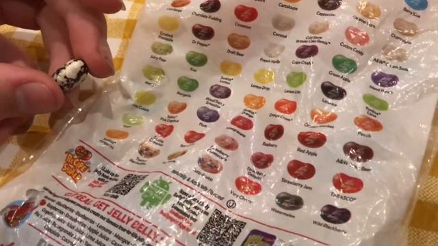 amazing JELLY BELLY jelly beans (cappuccino, blueberry, 7-up, french, vanilla, coconut) смотреть онлайн