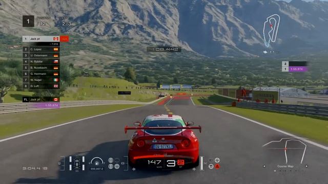 Gran Turismo® 7 alfa Romeo racing jack PT смотреть онлайн
