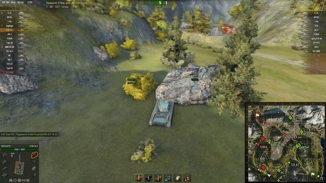 Live №18! Премиумные танки. Французский тяжелый танк FCM 50t. смотреть онлайн