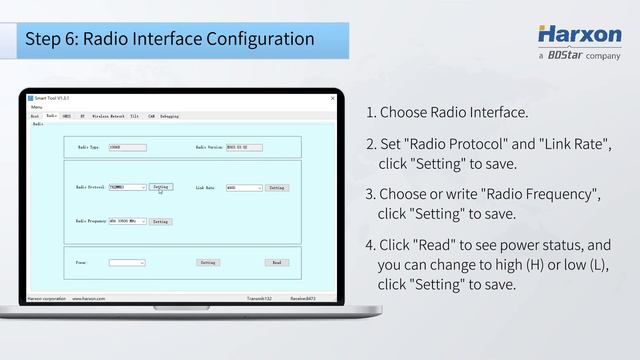 Configuration Instruction of Harxon Smart Antenna TS108 PRO (For PC Users) смотреть онлайн