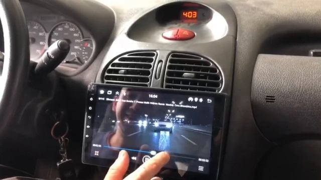 Stereo Multimedia Peugeot 206 con Sistema Android, CarPlay& Android auto смотреть онлайн