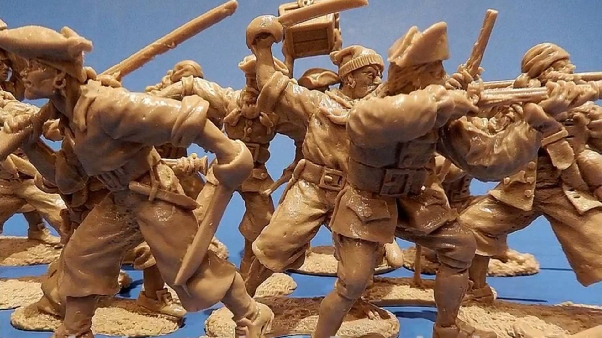 солдатики Barzso Пираты Остров сокровищ 14 фигур смотреть онлайн