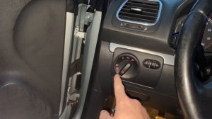 Не работают противотуманки Volkswagen