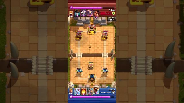 Clash Royale T-Bag vs Stan f смотреть онлайн