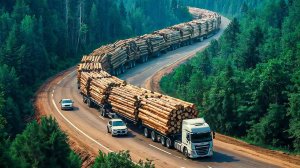 ОШЕЛОМИТЕЛЬНО ОПАСНЫЕ КРУПНОГАБАРИТНЫЕ ТРАНСПОРТНЫЕ ОПЕРАЦИИ