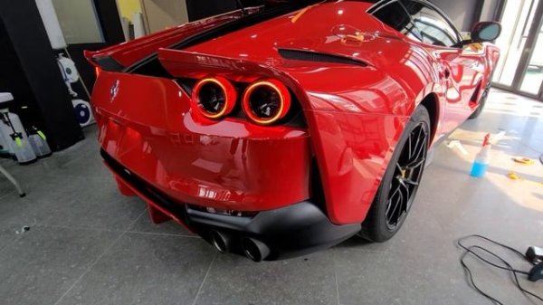 Ferrari 812 superfast capristo valve module sound
