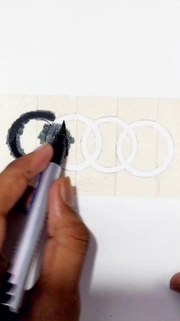 Audi logo drawing asmr|| #shorts #asmr #satisfying #viralshorts #viral #logo смотреть онлайн