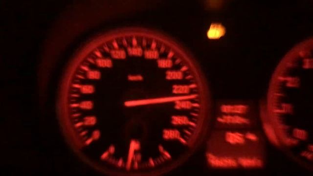 Acceleration 0-260 BMW E92 N54b30