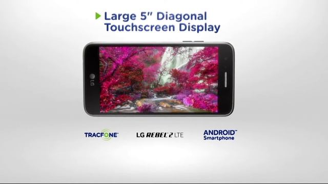 Tracfone LG Rebel 2 5" Smartphone with Case and 1500 Min/Text/Data on QVC смотреть онлайн