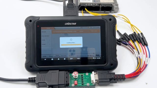 OBDSTAR DC706: Volkswagen 7GV ECM IMMO function OFF смотреть онлайн