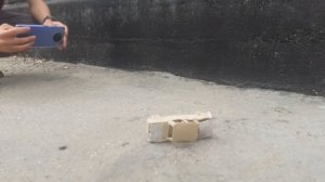 Разбил машину из пластилина