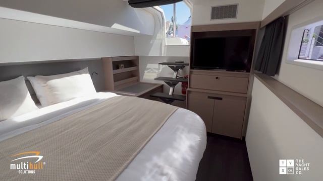 Fountaine Pajot Aura 51 Smart Electric | Walk-through Video Cannes Yachting Festival 2022