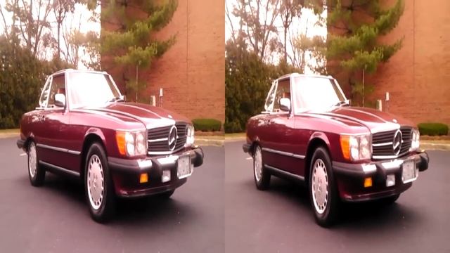 1986 Mercedes Benz 560 SL смотреть онлайн