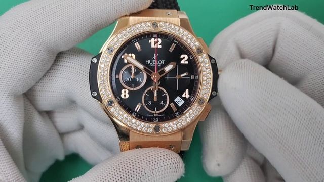 How To Setting Time On HUBLOT BIG ORIGINAL || Hublot Review. смотреть онлайн