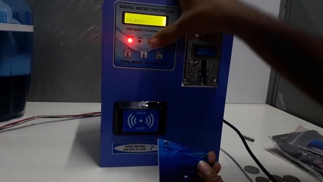 RFID CARDS USAGE IN WATER VENDING MACHINE | MASTER , USER , CREDIT CARDS смотреть онлайн