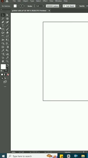 How to Create a Golden Ratio in Illustrator? 💯 #qadirsgraphics смотреть онлайн