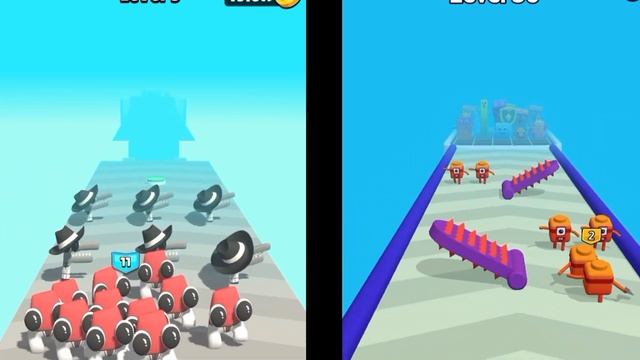 "Alphabet Lore" Merge Letter ABC Run vs Merge Number Cube Fam Run abcdefghijklmno⭐ Android gameplay смотреть онлайн