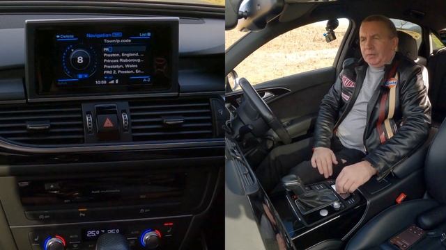 How to set the sat nav system in a 2017 Audi A6 смотреть онлайн