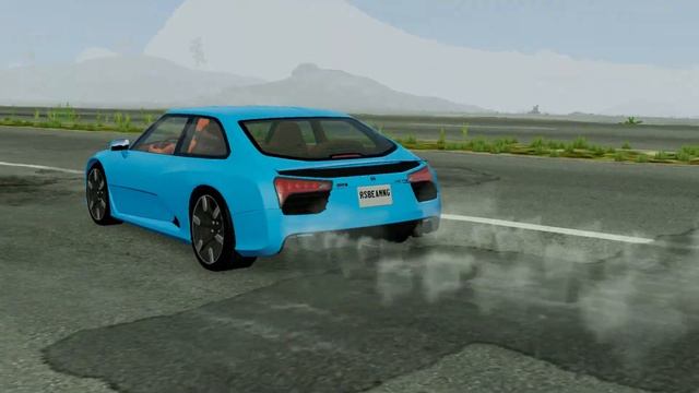 Car Crashes from Giant Cliff | Cars VS Cliff driving | RS BeamNG смотреть онлайн