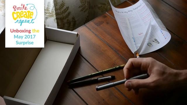 UNBOXING May 2017 Brush Pens, Stylist Pens & More ART SUPPLY SUBSCRIPTION BOX | Smile Create Repeat смотреть онлайн